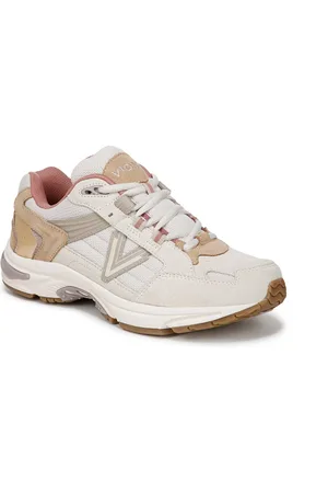 Vionic Womens 23Walk 2.0 Walking Shoes - Cream/sand