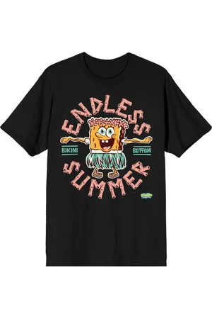 Spongebob Big & Tall The Hula Dancing Endless Summer Tee-4XL