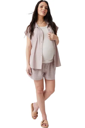 Ingrid & Isabel Maternity Drapey Patch Pocket Short