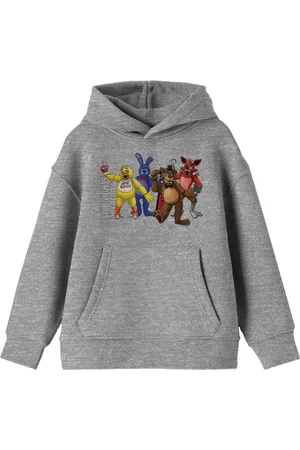 Five Nights At Freddys Boys Freddy And Friends Heather Grey Sweatshirt