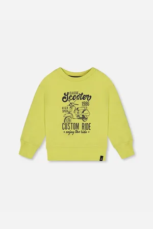 Deux par Deux Baby Boys Pullover Graphic Sweatshirt