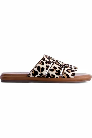 Bernardo Bernardo Tamer Haircalf Flat Sandal