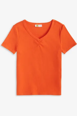 Epic Threads Kid Girl Ruched V-Neck Top, Exclusively at Macy