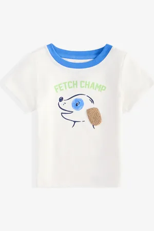 First Baby Baby Boys Fetch Champ Graphic T-Shirt, Exclusively at Macy