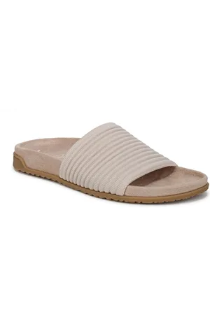 Vionic Womens Evie Knit Slide Sandals