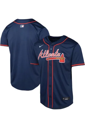 Outerstuff Nike Big Boys and Girls Atlanta Braves Alternate Limited Jersey