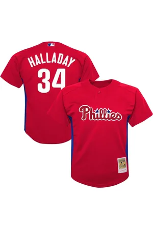 Mitchell & Ness Preschool Roy Halladay Philadelphia Phillies Cooperstown Collection Mesh Batting Practice Jersey