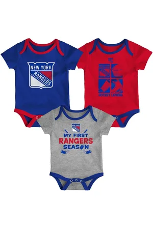 Outerstuff Baby Boys and Girls New York Rangers Legend Three-Piece Bodysuit Set