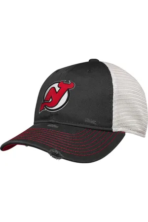 Outerstuff Big Boys and Girls New Jersey Devils Slouch Trucker Adjustable Hat