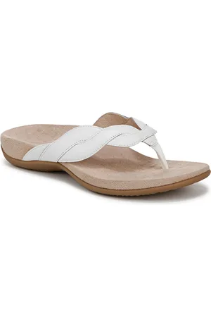 Vionic Womens Bella Braid Thong Sandals