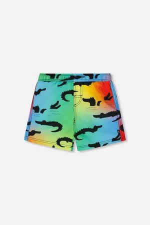 Deux par Deux Boys Printed Boardshorts