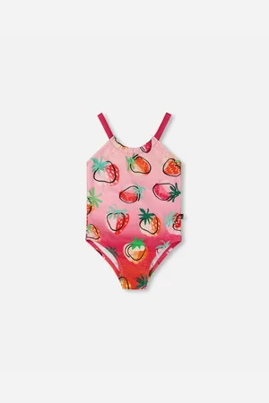 Deux par Deux Girls Printed One-Piece Swimsuit