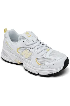 New Balance Big Kids 530 Sneakers from Finish Line - White, Yellow