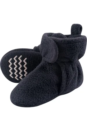 Hudson Baby Boys Hudson Cozy Fleece Booties, , 12-18 Months
