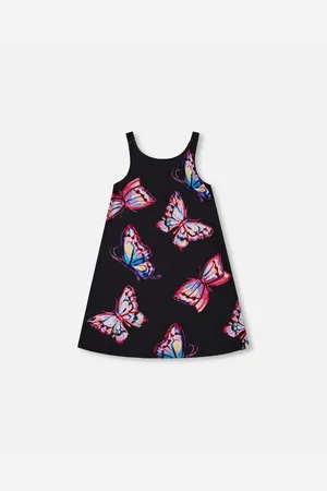 Deux par Deux Girls Printed Beach Dress