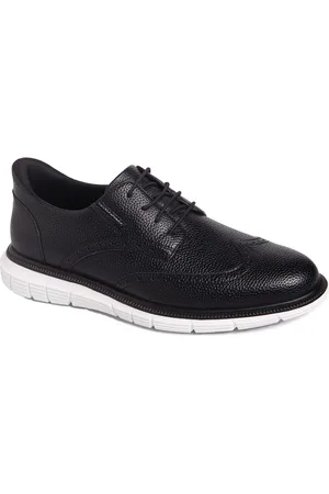 Marc Joseph New York Hill Street Hands-Free Slip On Technology Leather Wingtip Oxfords