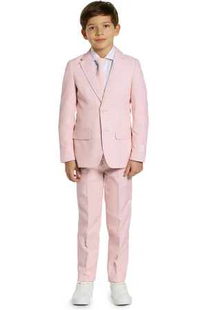 OppoSuits Little Boys 3-Piece Solid Suit Set