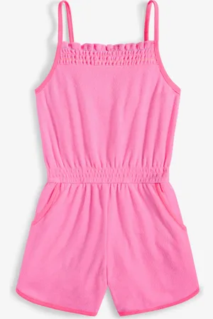 Epic Threads Big Girls Towel Terry Romper, Exclusively at Macy