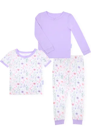 Max & Olivia Baby and Toddler Girls 3-Piece Print Pajama Set