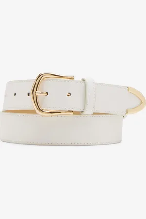 Steve Madden Textured Faux-Leather Belt