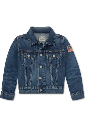 Ralph Lauren Toddler and Little Boys Cotton Denim Trucker Jacket