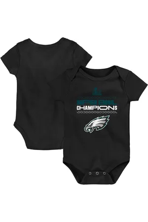 Outerstuff Baby Boys and Girls Philadelphia Eagles Super Bowl Lix Champions Stack Bodysuit