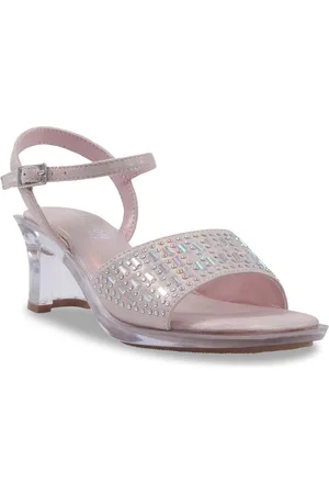 Kenneth Cole Little and Big Girls Cinderella Shine Almond Toe Heels