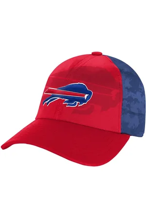 Outerstuff Big Boys and Girls Red/Royal Buffalo Bills Combine Two-Tone Adjustable Hat - Red, Royal