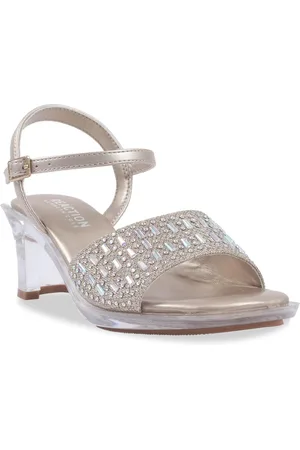 Kenneth Cole Little and Big Girls Cinderella Shine Almond Toe Heels