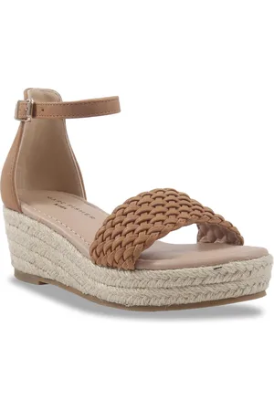 MARC FISHER Toddler and Big Girls Marren Web Wedge Shoe