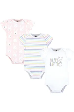 Hudson Baby Girls Hudson Cotton Bodysuits,