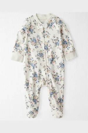 Carters Little Planet by Baby Organic Cotton Footed Pajamas