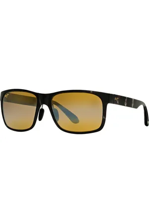 Maui Jim Red Sands Polarized Sunglasses , 423 - Tortoise Black/Bronze Mirrored Polarized