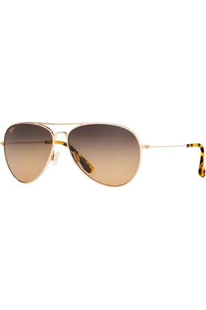Maui Jim Polarized Mavericks Sunglasses, 264 - Gold/Bronze