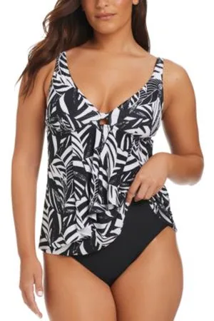 BEYOND Sharp Observation Tankini High Waist Bottom