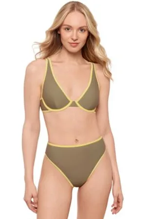 Salt + Cove Salt Cove Juniors Plunge Underwire Bikini Top High Waist Bikini Bottoms Exclusively At Macys