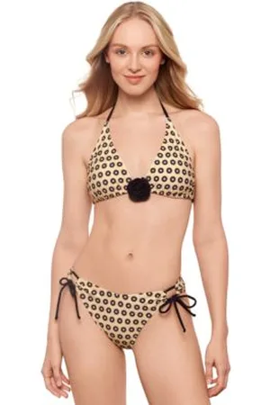 Salt + Cove Salt Cove Juniors Rosette Convertible Bikini Top Side Tied Bottoms Exclusively At Macys