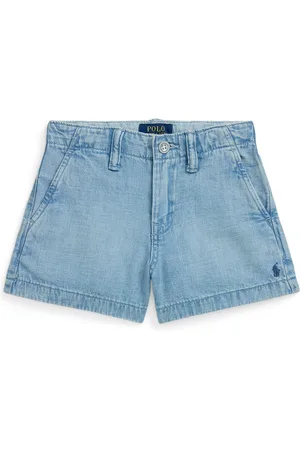Ralph Lauren Toddler and Little Girls Denim Shorts