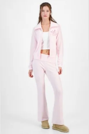 Grayson Threads, The Label Grayson Threads The Label Juniors Call Me Angel Waffle Knit Top Foldover Waist Pants