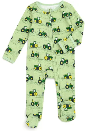 John Deere Baby Boys Ribbed Zip Up Sleep N