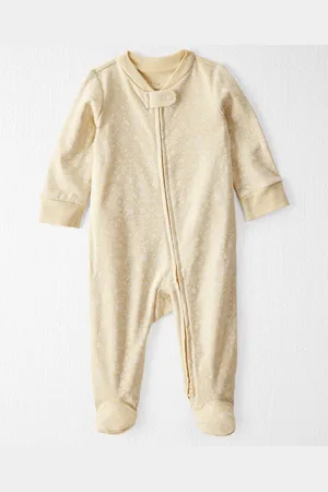Carters Little Planet by Baby Organic Cotton Footed Pajamas