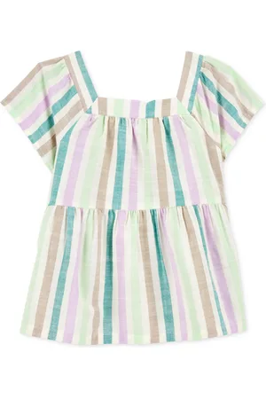 Carters Toddler Girls Striped Short-Sleeve Fashion Top