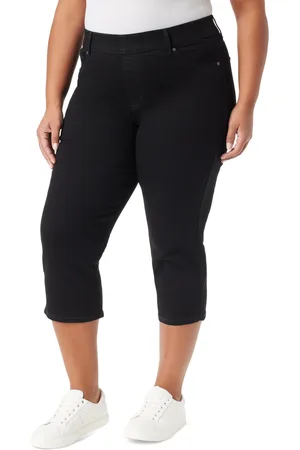 Gloria Vanderbilt Plus Size Shape-Effect High-Rise Capri Jeans