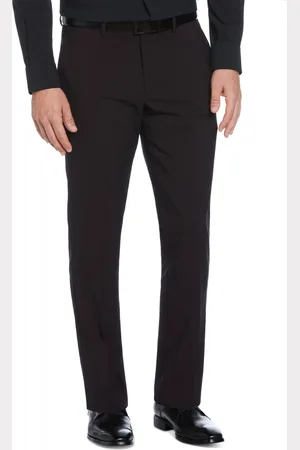Perry Ellis Mens Modern-Fit Pattern Dress Pant