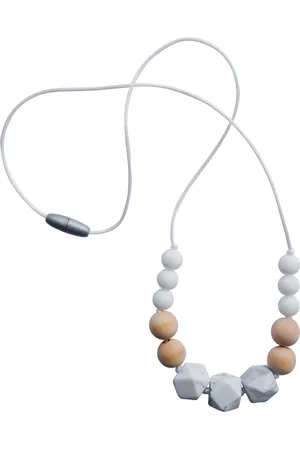 Tiny Teethers Designs 3 Stories Trading Tiny Teethers Infant Silicone Teething Necklace For Mom And Baby
