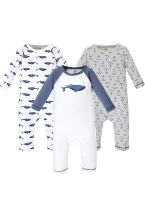 Touched by Nature Baby Boys Unisex Organic Cotton Jumpsuit