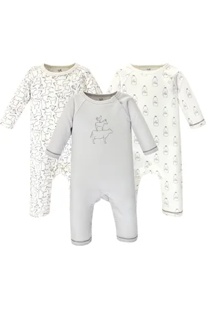 Touched by Nature Baby Boys Unisex Organic Cotton Jumpsuit