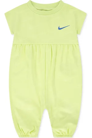 Nike Baby Girls Swoosh Motion Jacquard Jersey Jumpsuit