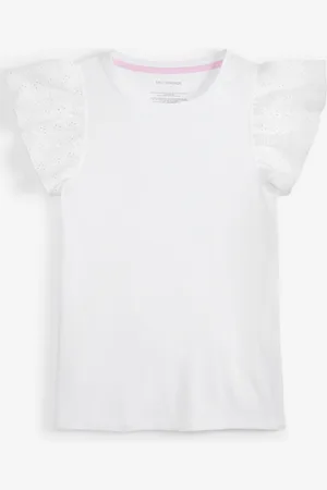 Epic Threads Kid Girl Eyelet-Flutter-Sleeve Top, Exclusively at Macy