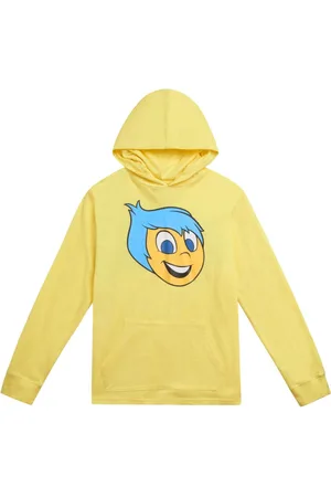 Inside Out Boys Disney Matching Family Pullover Hoodie - Yellow, joy